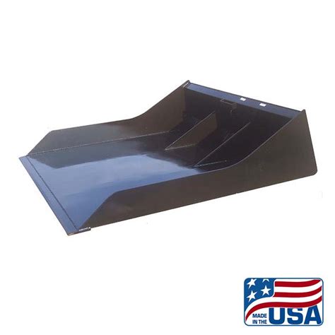 conveyor bucket for skid steer|60″ Skid Steer Heavy Duty Conveyor Cleanout Bucket .